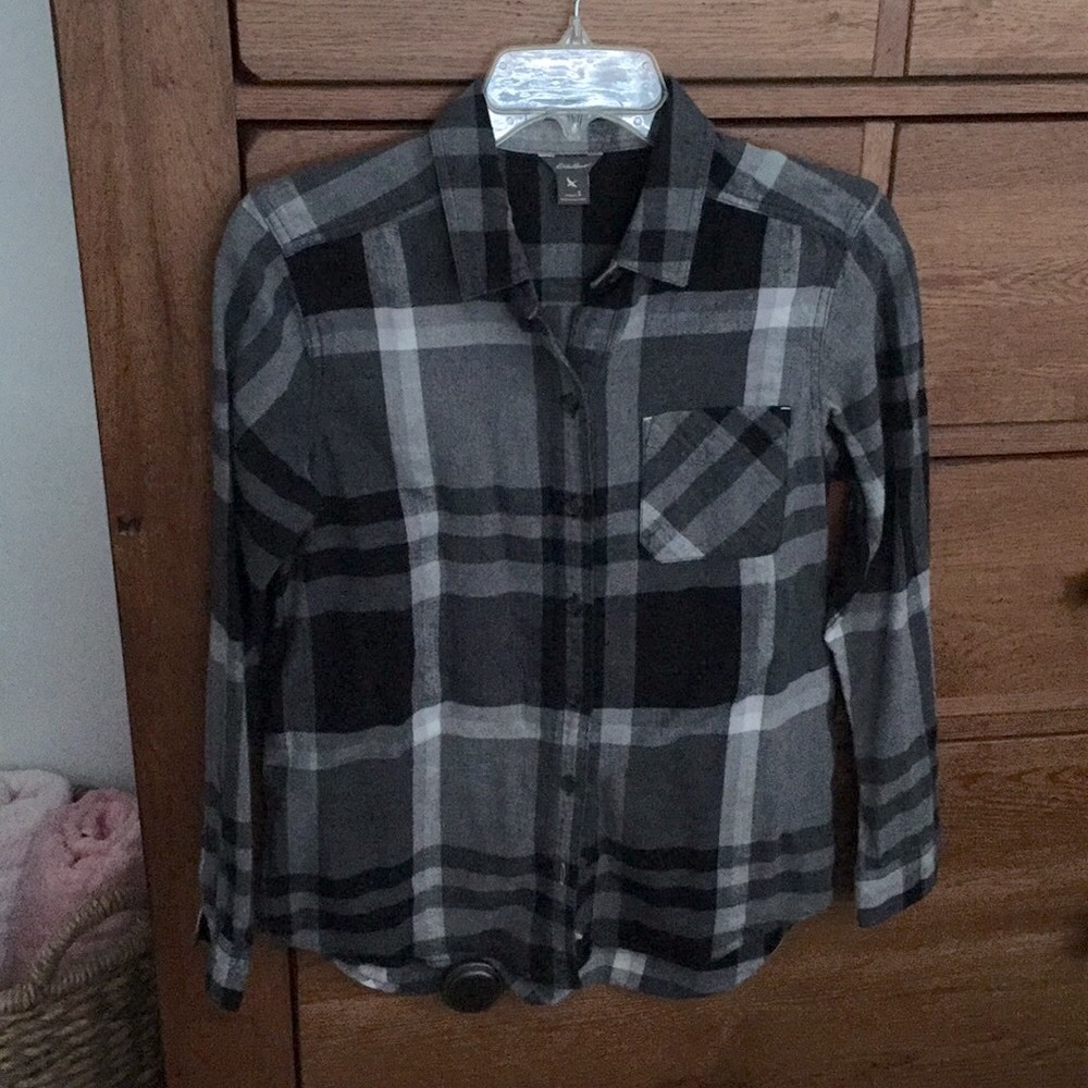 ‼️LAST CHANCE 🌲Eddie Bauer ladies flannel shirt S